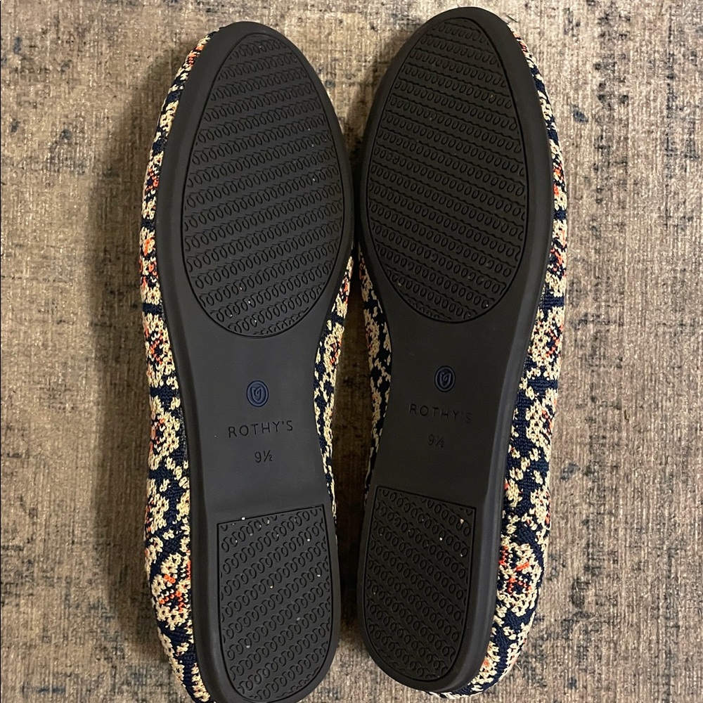 Rothy's The Loafer in Sapphire Mosaic - Picture 2 of 4